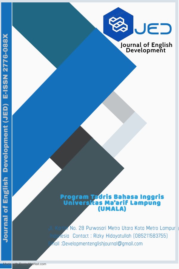 					View Vol. 6 No. 1 (2026): Journal of English Development
				