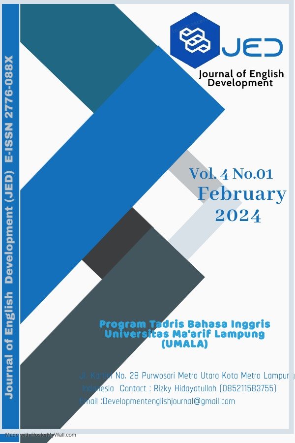 Development of "Eng-Lab" Application Based on Needs Analysis to Improve Professional English in Metro City