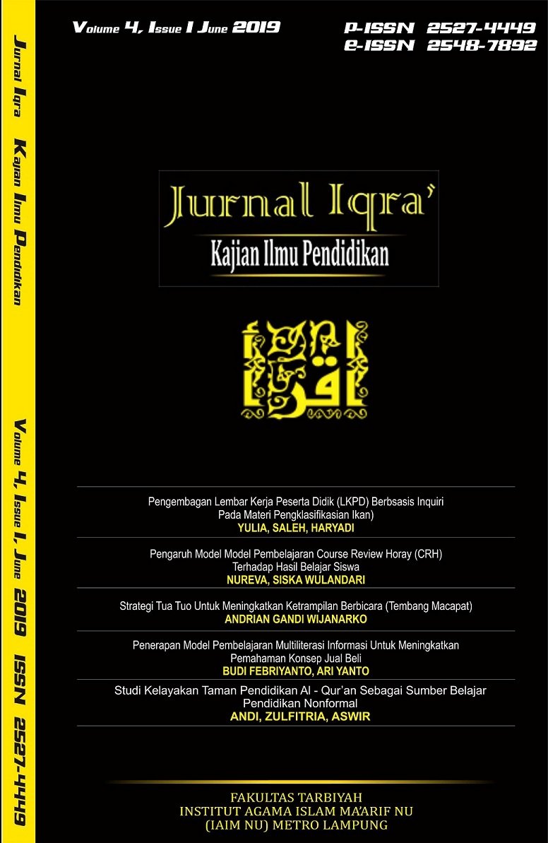 Sejarah Kurikulum Pendidikan Islam Di Brunei Darussalam Jurnal Iqra Kajian Ilmu Pendidikan