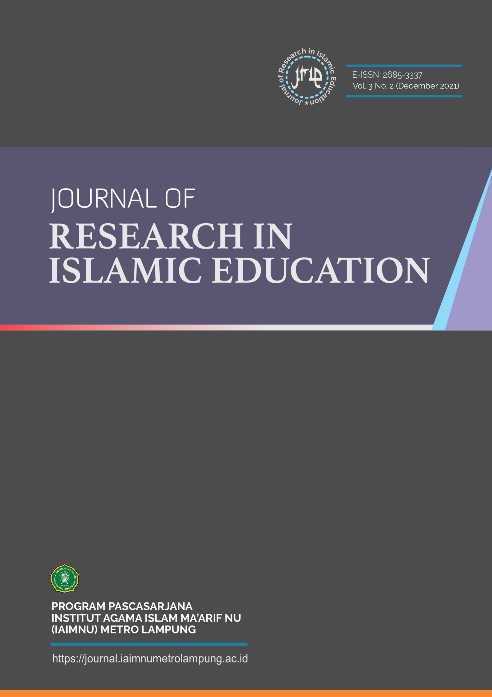 View Vol. 5 No. 2 (2023): Journal of Research in Islamic Education